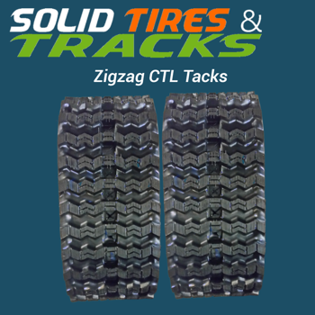 18" CTL Rubber Track 450x86x60- Zig Zag